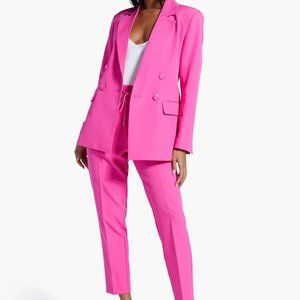 COPY - Gorgeous Fuchsia Blazer and Pants Suit - Brand New in Package